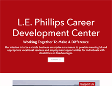 Tablet Screenshot of lecdc.org